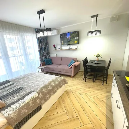 Superior Baltic With Terrace - Free Pool, Saunas, Jacuzzi, Fitness, Salzgrotte * 코워브제크