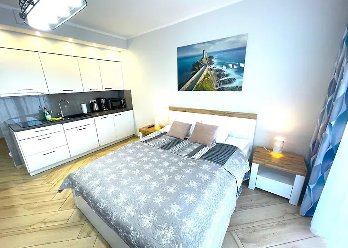 Apartamento Superior Baltic With Terrace - Free Pool, Saunas, Jacuzzi, Fitness, Salzgrotte Kołobrzeg