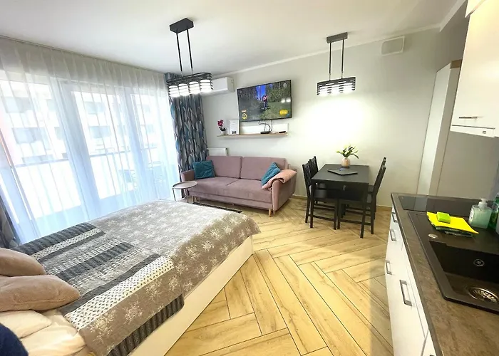 Superior Baltic With Terrace - Free Pool, Saunas, Jacuzzi, Fitness, Salzgrotte * Kołobrzeg