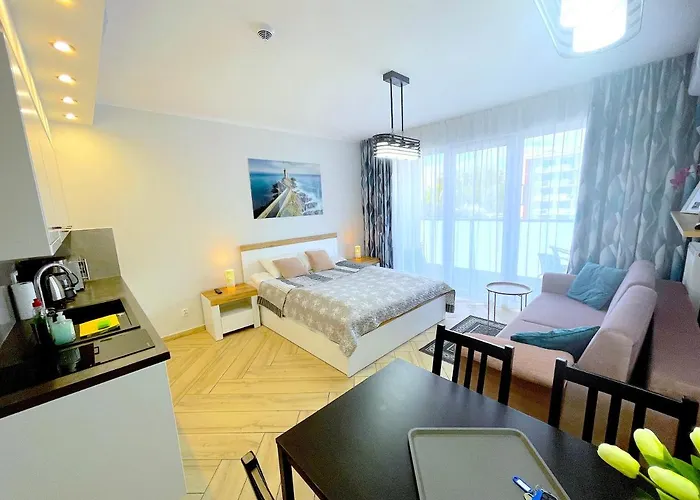 Superior Baltic With Terrace - Free Pool, Saunas, Jacuzzi, Fitness, Salzgrotte * Kołobrzeg