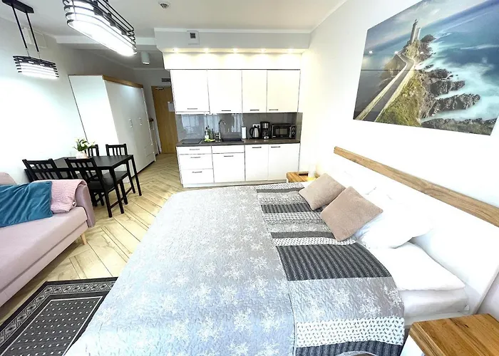 Superior Baltic With Terrace - Free Pool, Saunas, Jacuzzi, Fitness, Salzgrotte Kołobrzeg