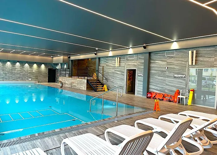 Superior Baltic With Terrace - Free Pool, Saunas, Jacuzzi, Fitness, Salzgrotte * Kołobrzeg